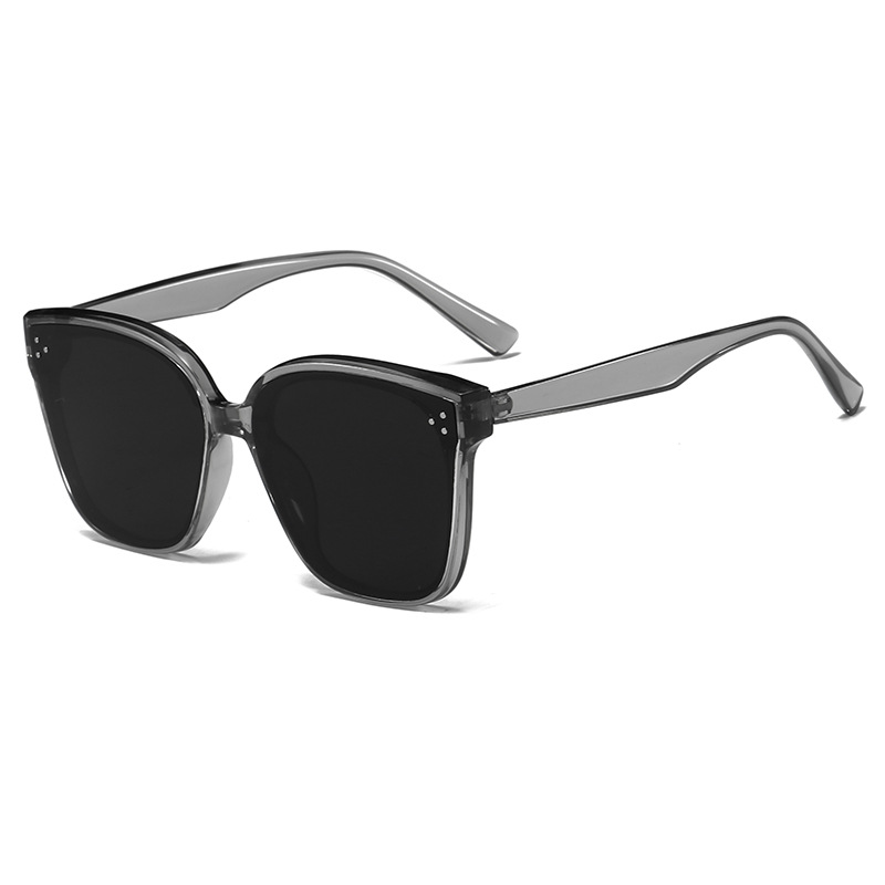 GM sunglasses Women's new Instagram sunglasses 2022 Trendy driving big Face slimming Street Style Korean version men's UV protection Item Picture