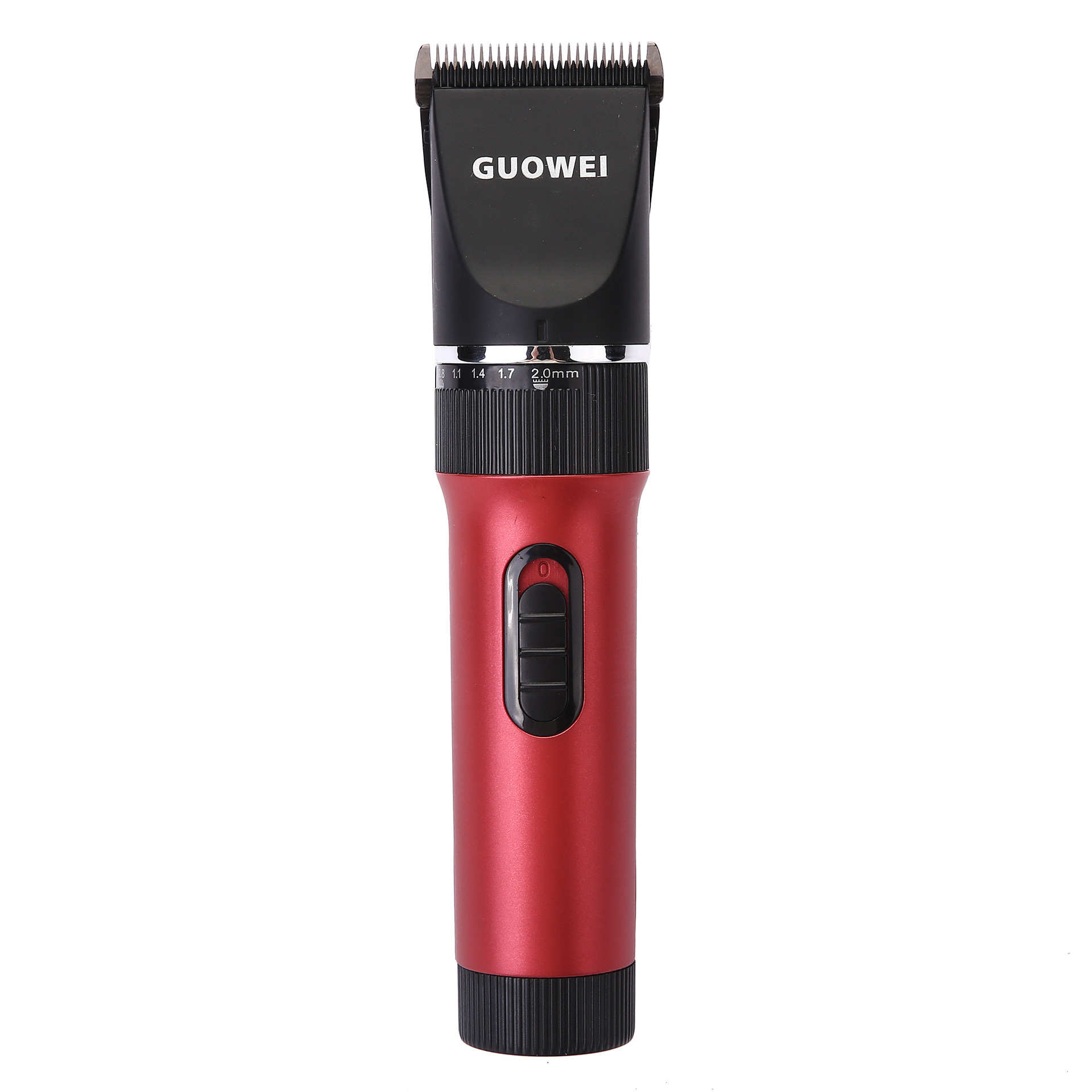 Guowei Electrical Appliances' new GW-9181 cross-border charging portable hair clipper is directly sold by the professional hair clipper manufacturer for hair salons Specification image