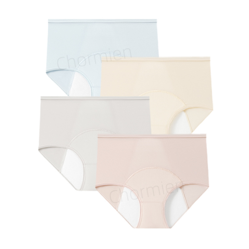 Anti-leakage thin physiological underwear for cross-border trade, breathable and hygienic underwear for women during menstruation Application Scenario