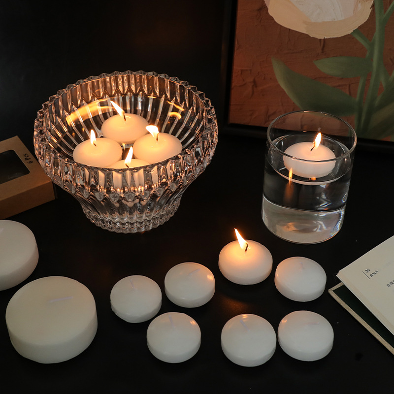Floating Candle Wedding Hotel Restaurant Birthday Party Candle Valentine's Day Romantic Candle Dinner Water Floating Candle