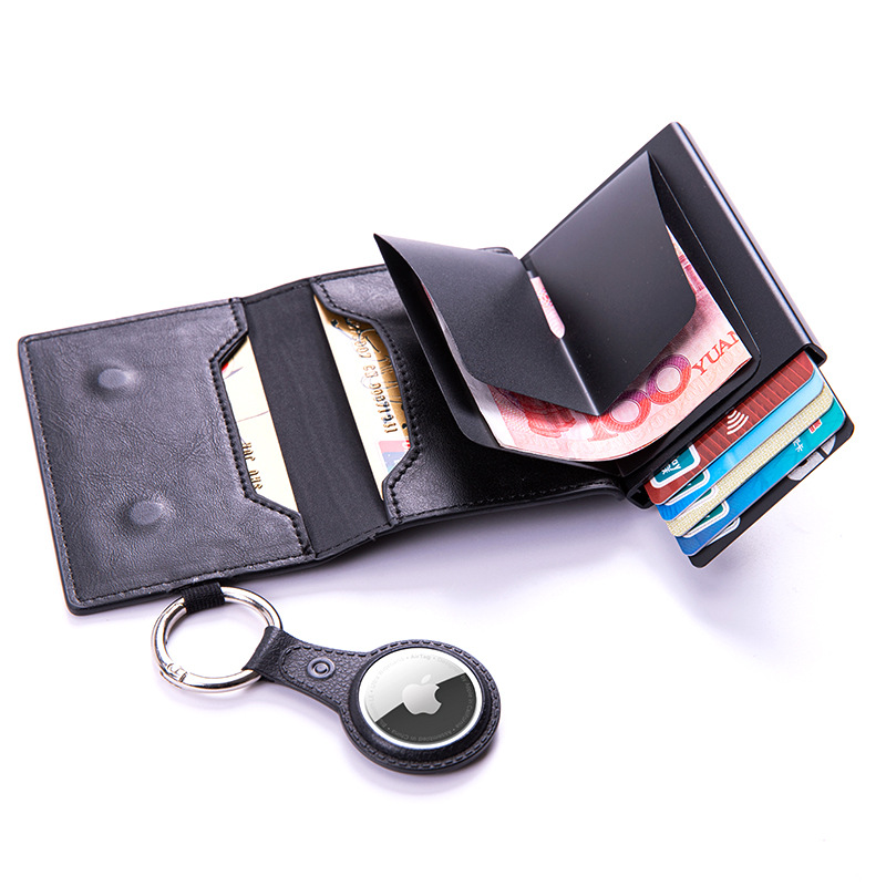 Manufacturers Wholesale Amazon New Rfid Keychain Tracker Protective Cover Airtag Locator Card Package Credit Specification drawing