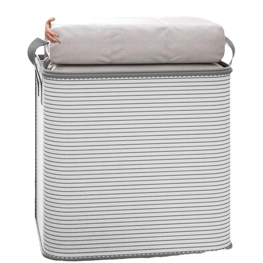 Super-thick and extra-large quilt storage bag with zipper, dust-proof and moisture-proof, sturdy household clothing, luggage packing and moving bag Item Picture