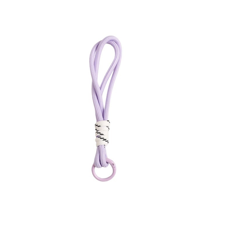 Xiaohongshu lanyard, cute dopamine short mobile phone lanyard, dopamine colorful rope keychain lanyard pendant Item Picture