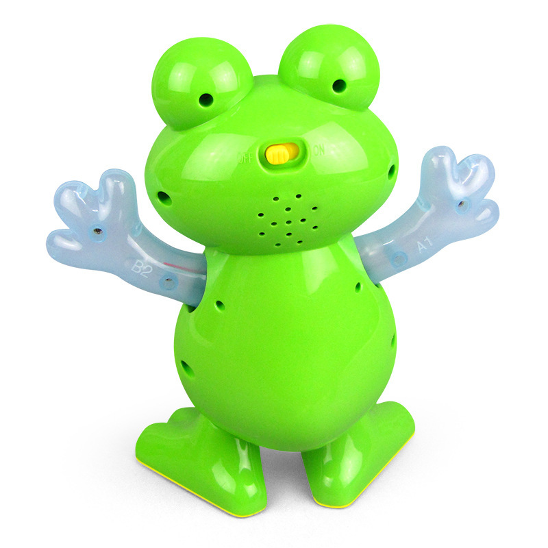 Electric light music dance swing little frog Park night market stalls children's toys foreign trade factory direct sales Application Scenario