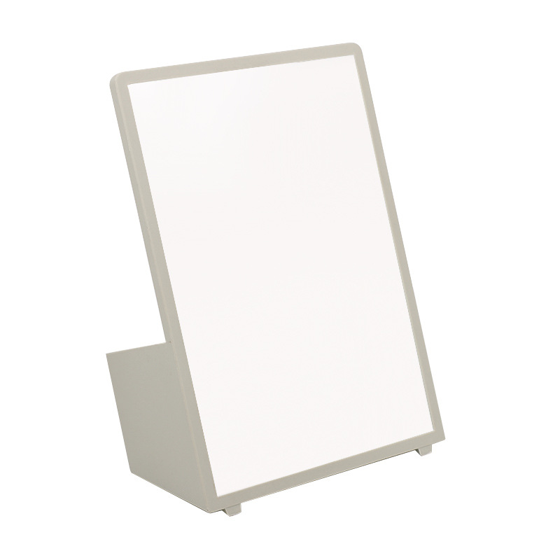 Factory Direct Single Desk Mirror Dormitory Rectangular Makeup Mirror Makeup Mirror Storage Integrated Makeup Mirror Makeup Mirror Item Picture