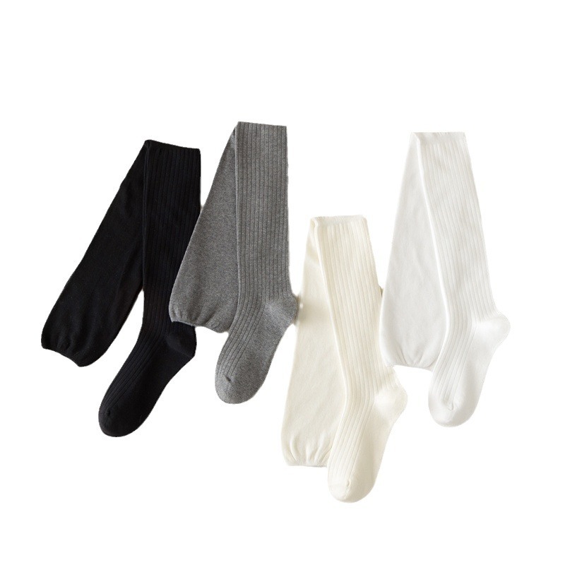 Sock stall, one-piece consignment, over-the-knee socks, women's autumn and winter long boots, piles of socks, thigh knee protecters, jk slimming and anti-drop high thigh-long cotton socks, one-piece consignment Item Picture