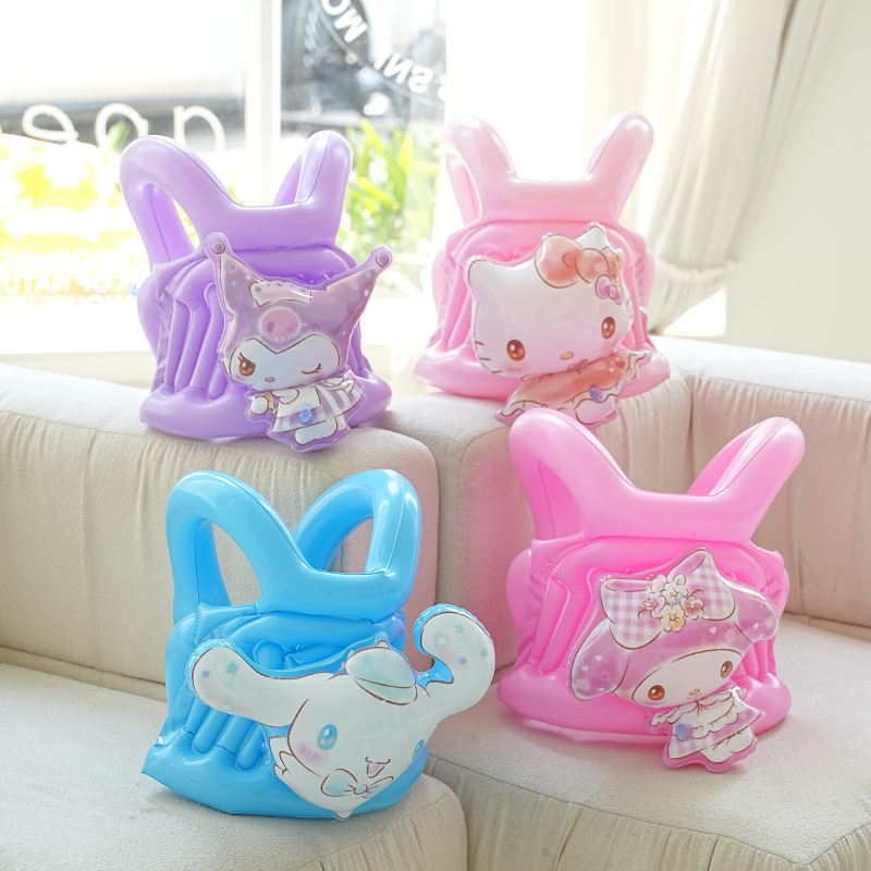 Sanrio children's swimming high-buoyancy vest, beginner swimming equipment, arm ring, inflatable vest, life jacket, high-end thickened version, children's arm ring, high-quality, environmentally friendly and safe details Picture