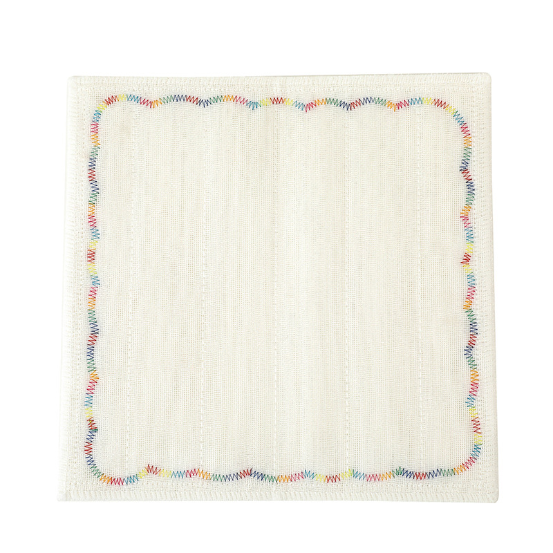 Rainbow Oily Dishcloth Thickened Dishtowel Does Not Remove Hair, Does Not Stain With Oil Easy To Clean To Wipe The Table Dishcloth Item Picture