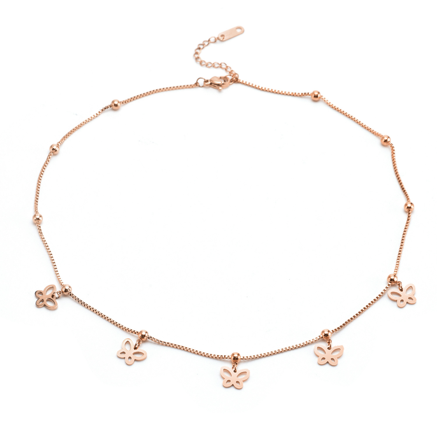 水晶锆石套链/锆石套链/耳圈套装/套装珍珠/木制工艺品白底实物图