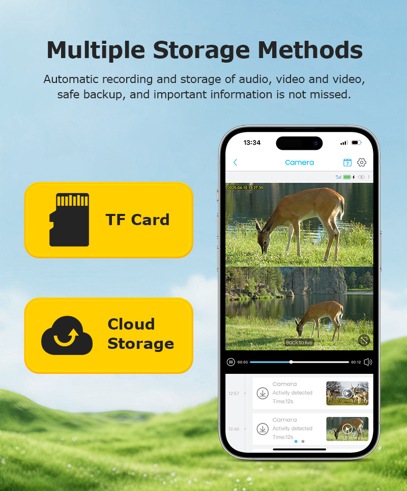 4G LTE Cellular Trail Camera Wildlife Game Camera迷彩 Ubox pic 15
