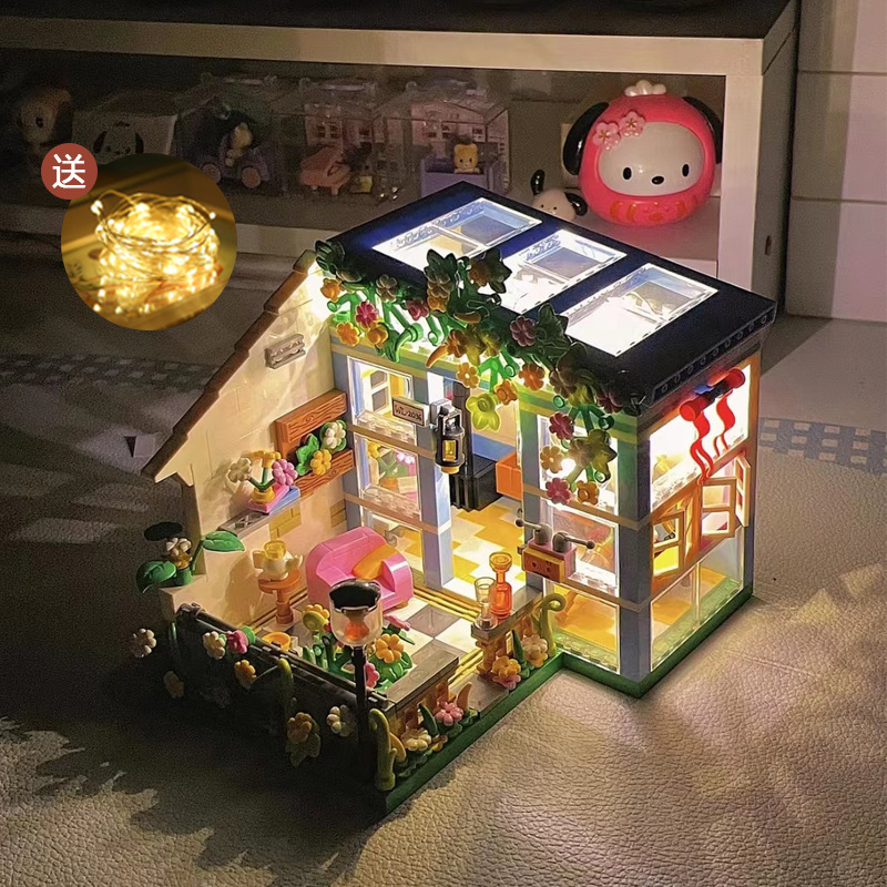 中颗粒积木实物图