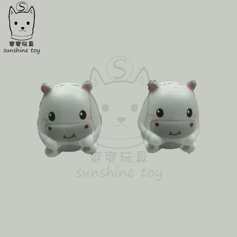 跨境亚马逊解压玩具Squishy卡通扭蛋8款小动物PU慢回弹捏捏乐批发详情9