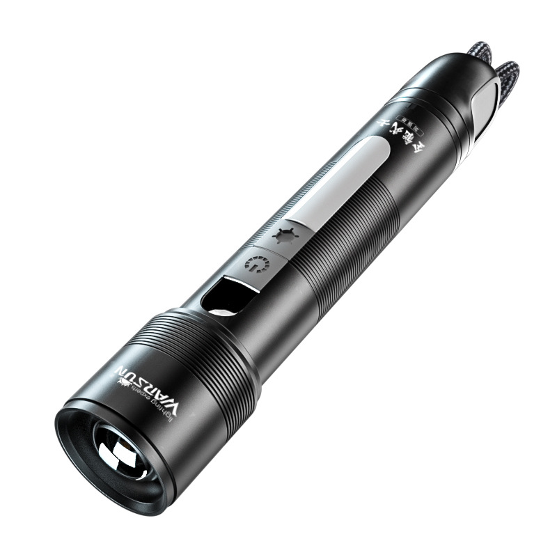 Wolson All-purpose Samurai Flashlight, White laser, multi-functional adjustable focus, rechargeable, outdoor long-range portable Application Scenario