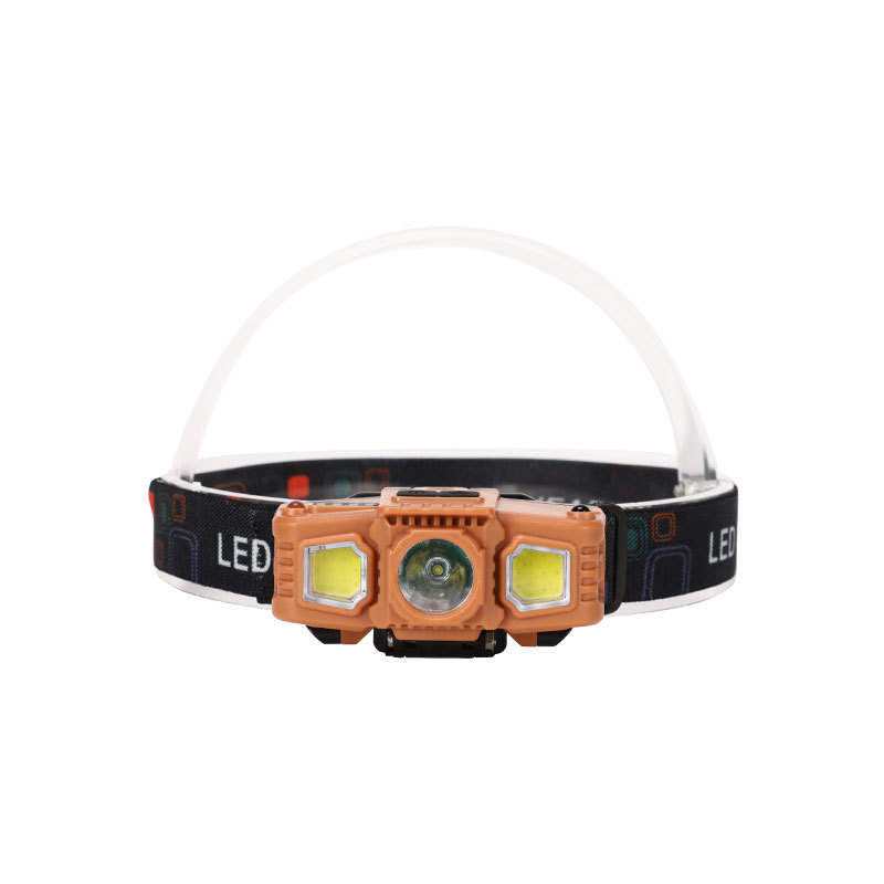 长续航锂电强光头灯超亮充电防水头戴式头灯钓鱼夜钓LED感应头灯详情图5