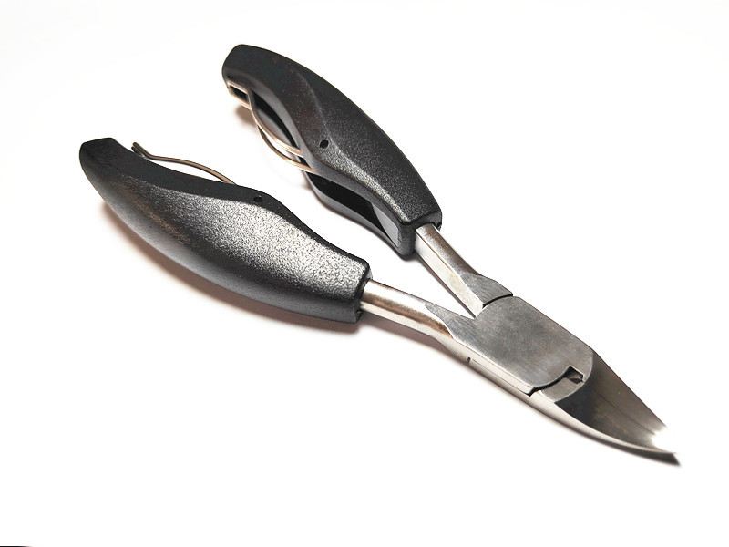 Stainless steel dead skin pliers beauty pliers, double spring nail groove pliers beauty tools Item Picture
