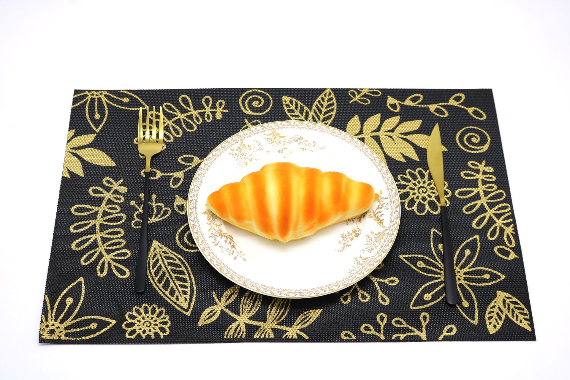 Anti-slip table MATS, bowl MATS, coasters, Western placemats, Teslin PVC placemats, heat insulation pads, heat-resistant and waterproof placemats Item Picture