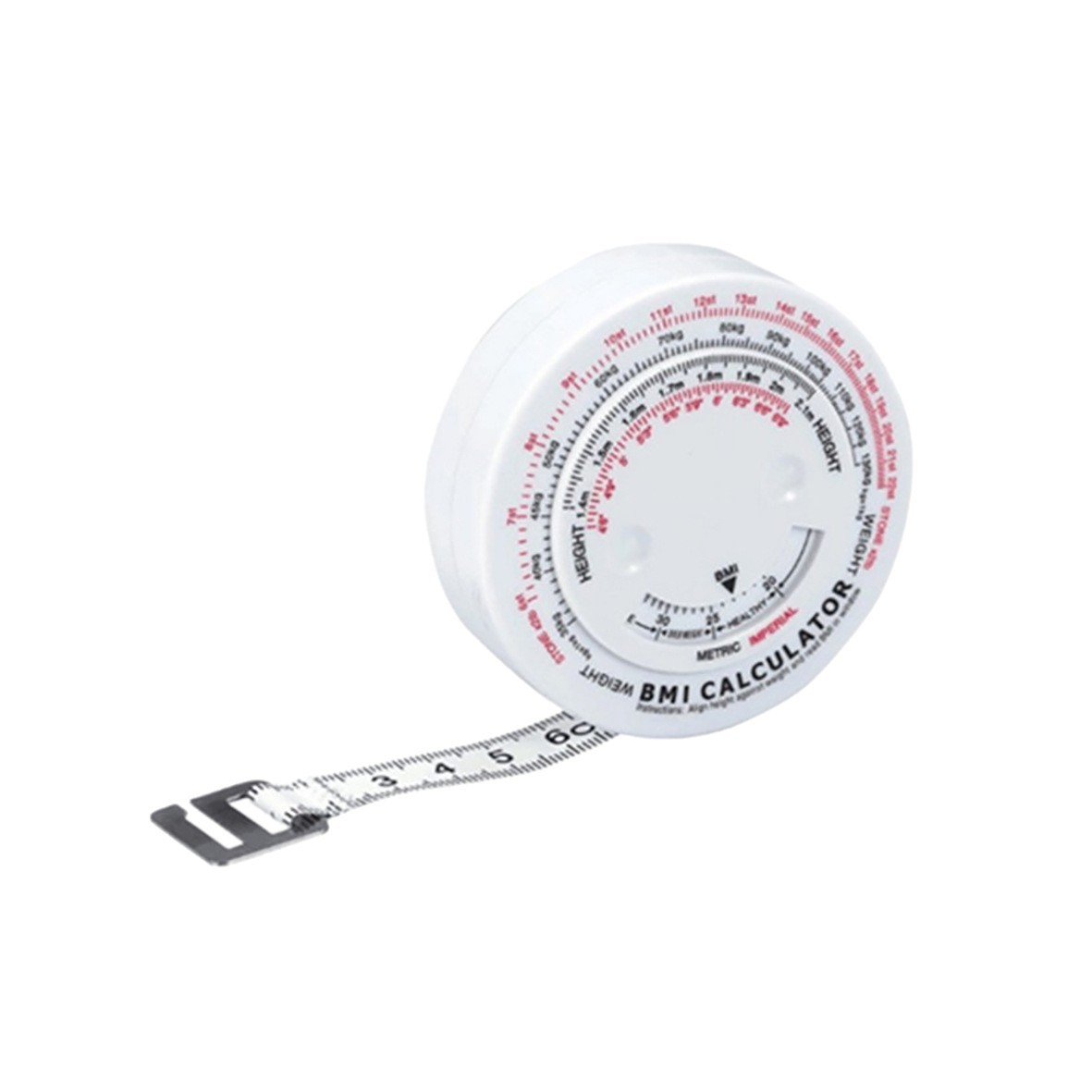 Cross-border exclusive BMI health management ruler, tape measure, height gauge, measurements, measurements, tape measure, large round height gauge Item Picture