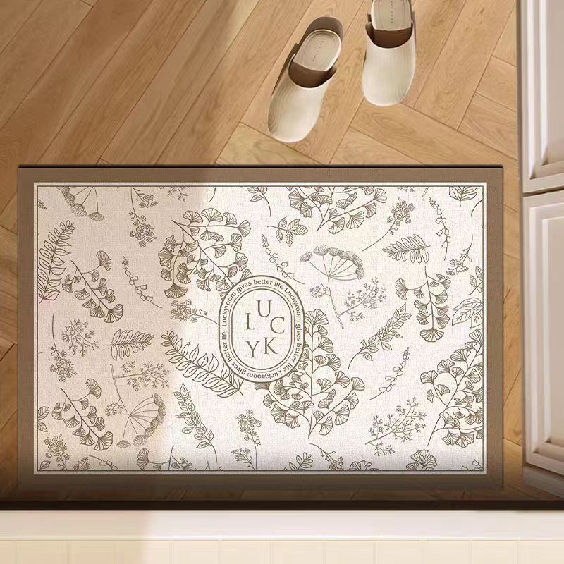 Maillard French cross-border diatom mud floor mat, bathroom water-absorbing and anti-slip foot mat, washable and quick-drying home floor mat Application Scenario