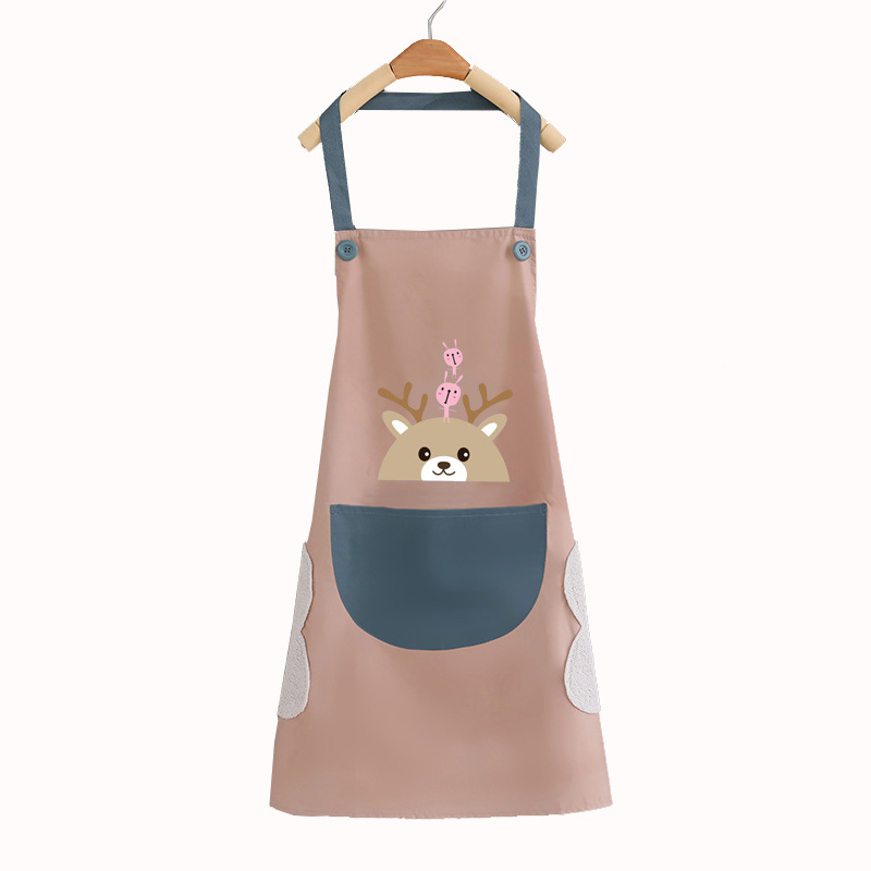 冰袖/围裙女士无袖公主/围裙/厨师围裙/防晒白底实物图