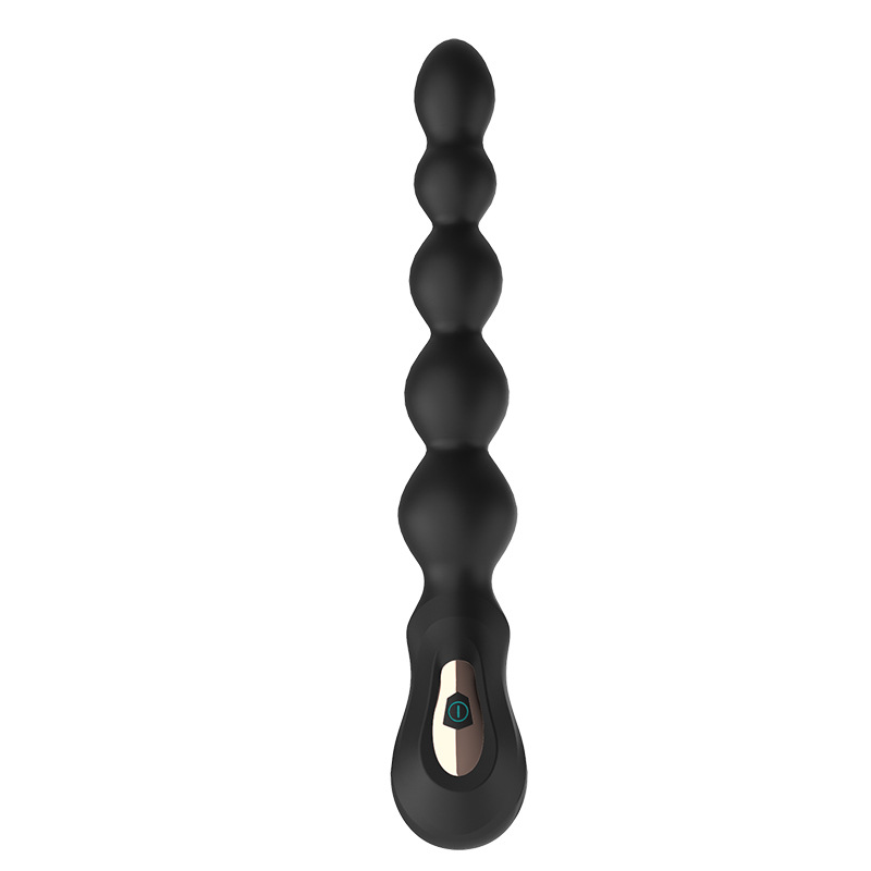Personal bead anal plug multi-frequency vibration ball anal reamer silicone masturbator adult products full figure
