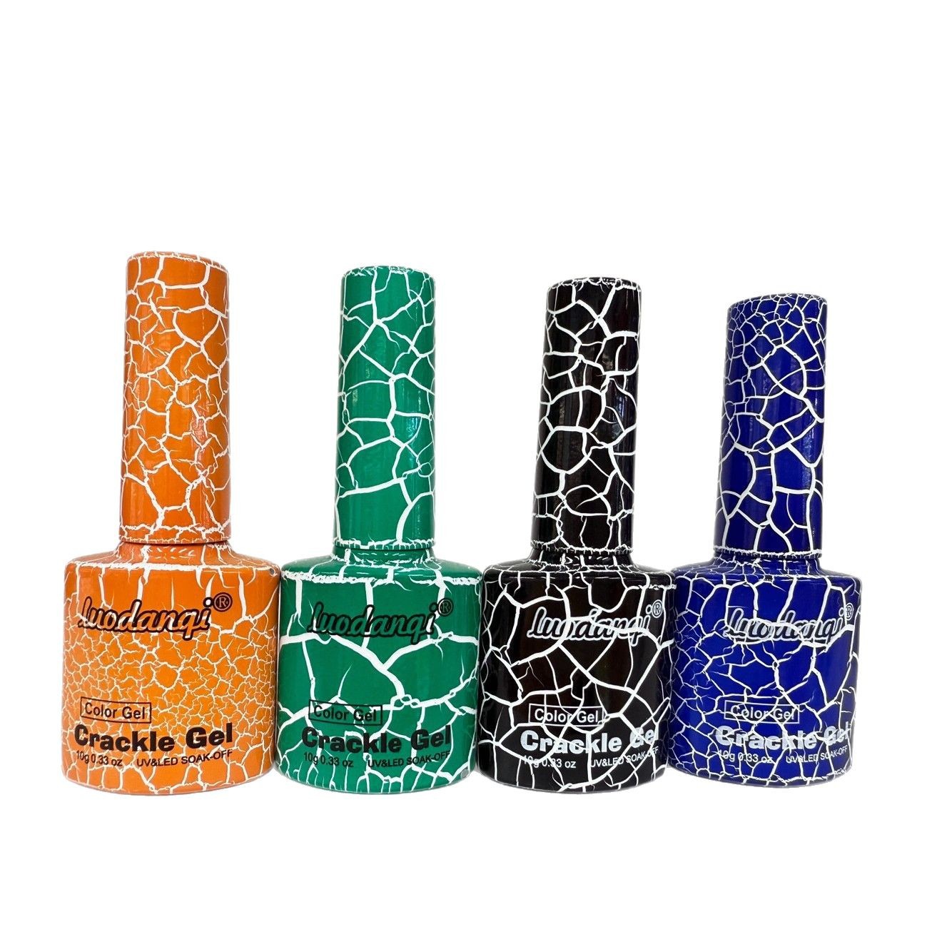 Cross-border bestseller nail crack glue, cracked marble texture burst, UV nail polish glue set wholesale for nail salons Item Picture