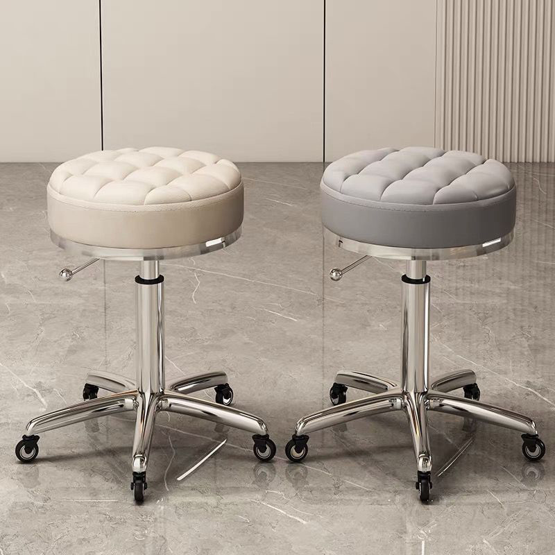 Beauty stool, senior worker stool, special rotating lifting pulley for beauty salons, senior worker chair for hair salons, household round stool for hair salons Application Scenario