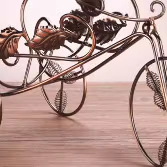 A12 Iron Wine Rack Decoration Home Simple Decoration Wine Wine Rack Creative Vintage Wine Cabinet Decoration Application Scenario