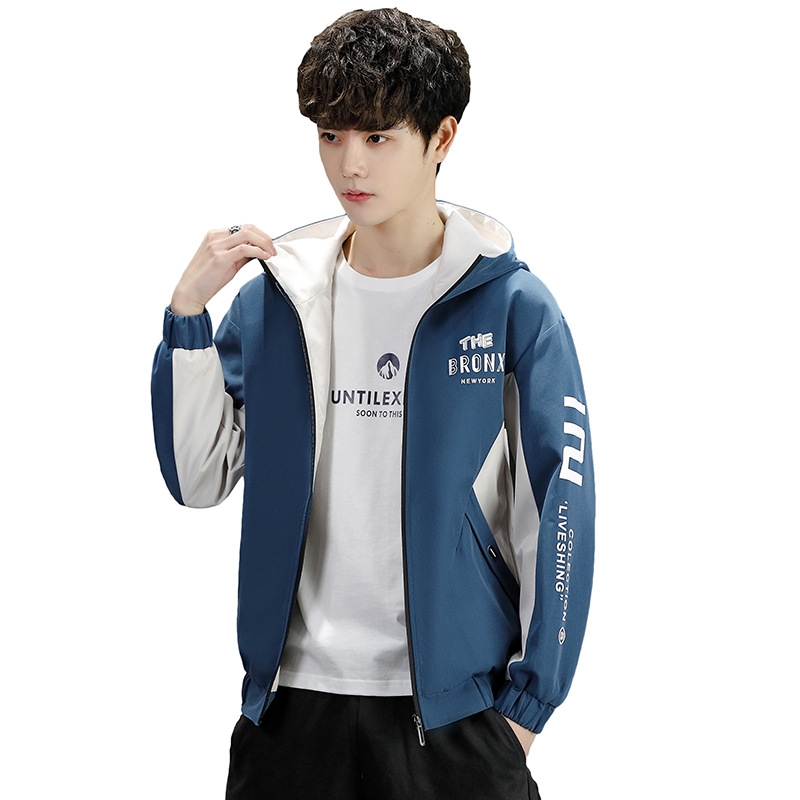 The new men's autumn jacket is highly recommended. It's a versatile coat for men Item Picture