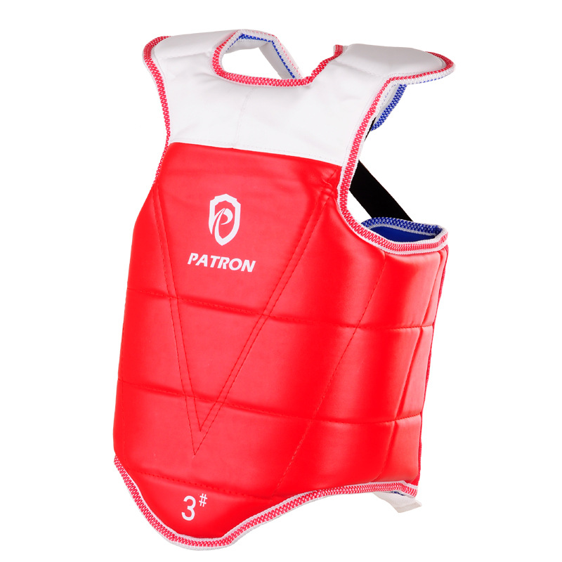 Protective God Adults And Children Thickened Taekwondo Protective Gear Sanda Wushu Taekwondo Chest Protective Taekwondo Armor details Picture