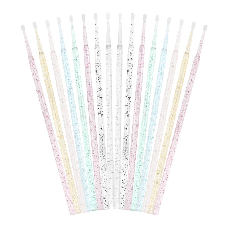 Wholesale 100 pieces per pack of tattoo swabs, eyelash extensions, cleaning swabs, crystal sticks, makeup swabs, shanilak Item Picture