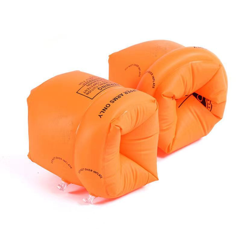 Factory wholesale thickened inflatable float sleeves, adult double airbag safety swimming arm rings, infant float rings, double layer Item Picture