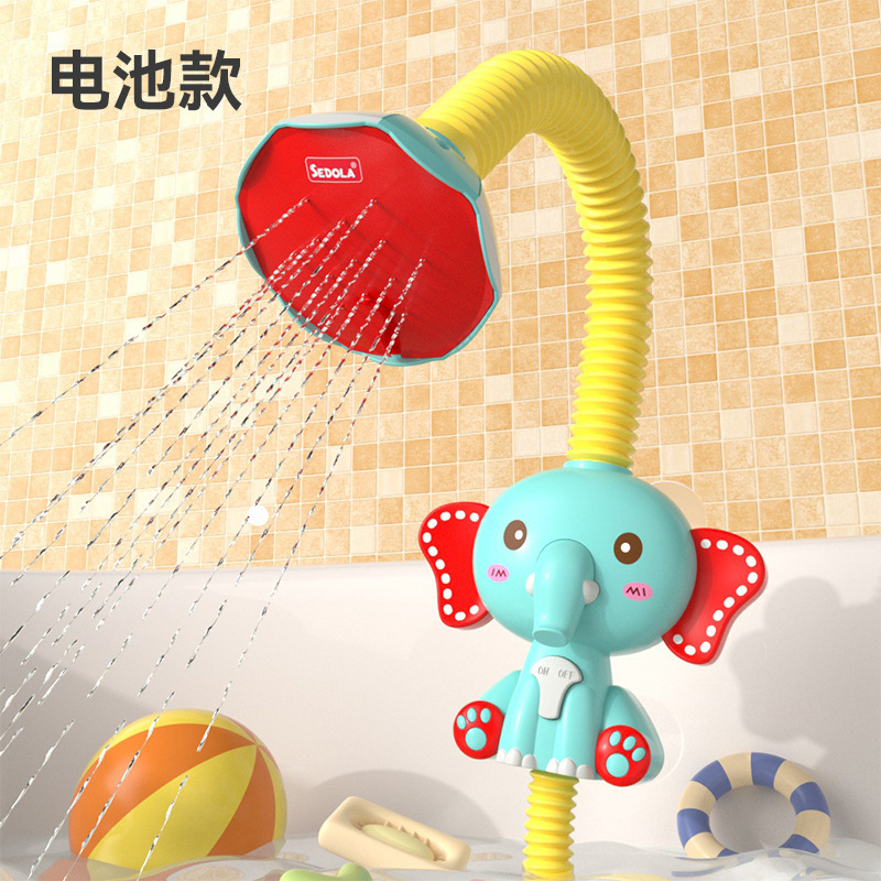 宝宝洗澡小象细节图