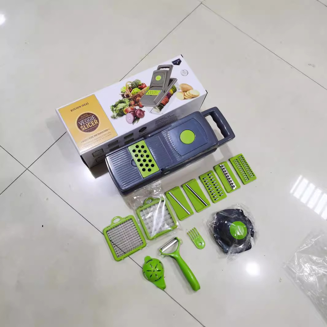 切菜器/切菜神器/绞肉机料理机/厨房神器/抽拉收纳架产品图