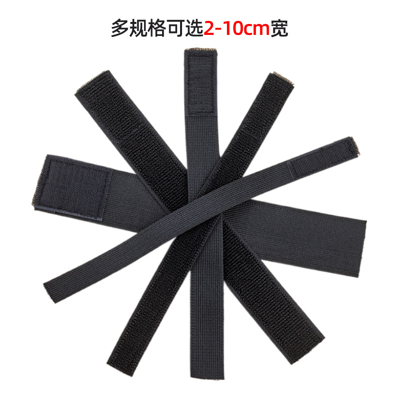 Velcro elastic Elastic Adhesive strap Colorful self-adhesive strap waistband Game gaitband Binding strap no hair Specification drawing
