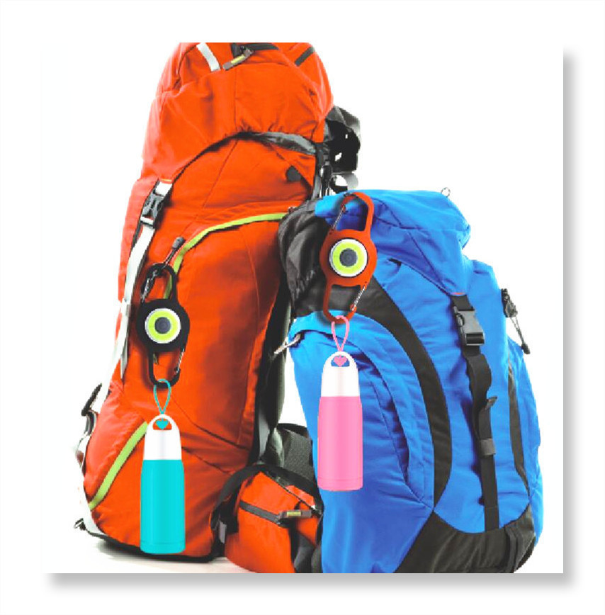 LED mountaineering keychain light, signal light, camping flashlight gift promotion Application Scenario