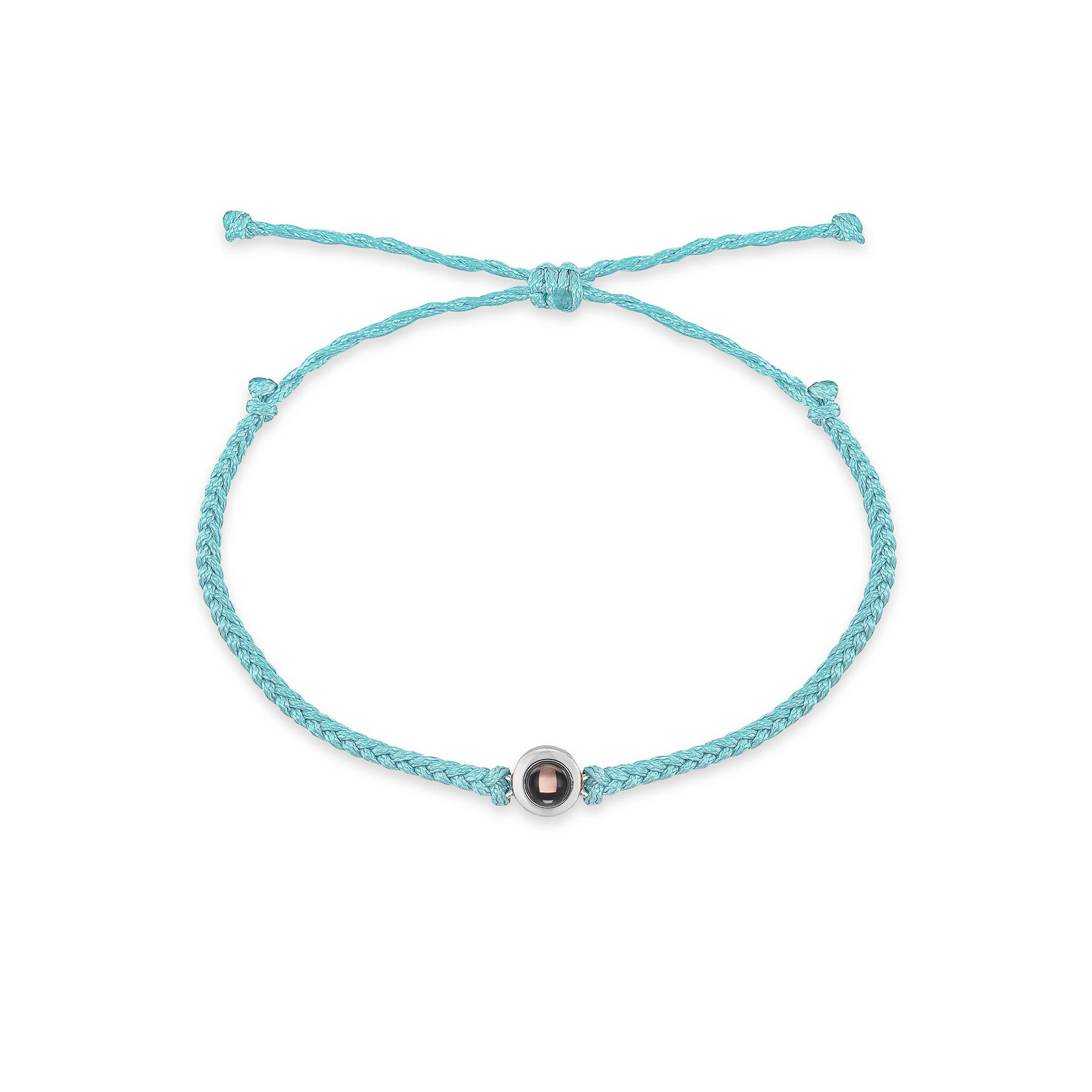 Customized Mother's Day gift: 100 Japanese and Korean language "I Love You" simple picture projection bracelet Item Picture