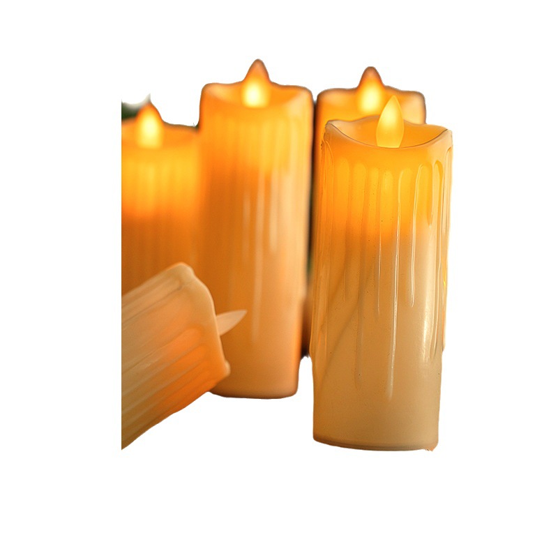 Electronic Candle Led Simulation Candle Restaurant Club Wedding Celebration Birthday Romantic Proposal Christmas Light Decoration (Price Negotiable) Application Scenario