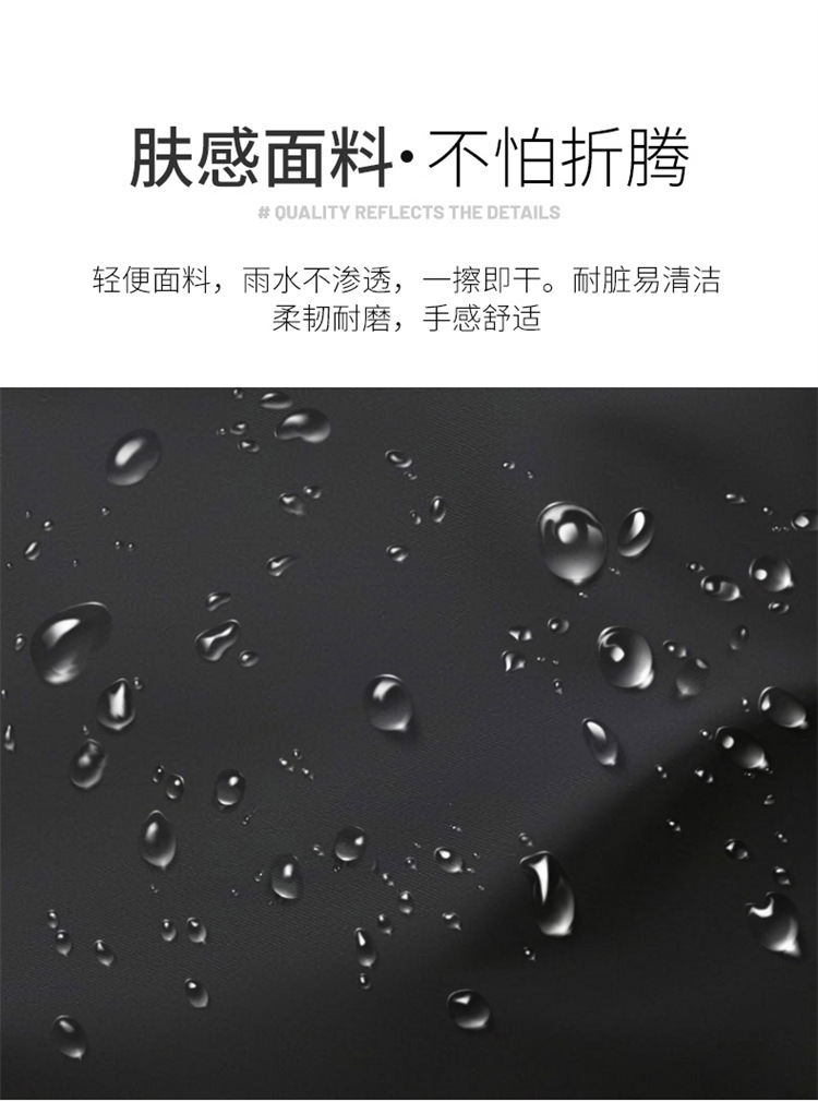 轻便双肩包男士2025新款潮搭商务双肩包简约洋气大容量通勤电脑包详情6