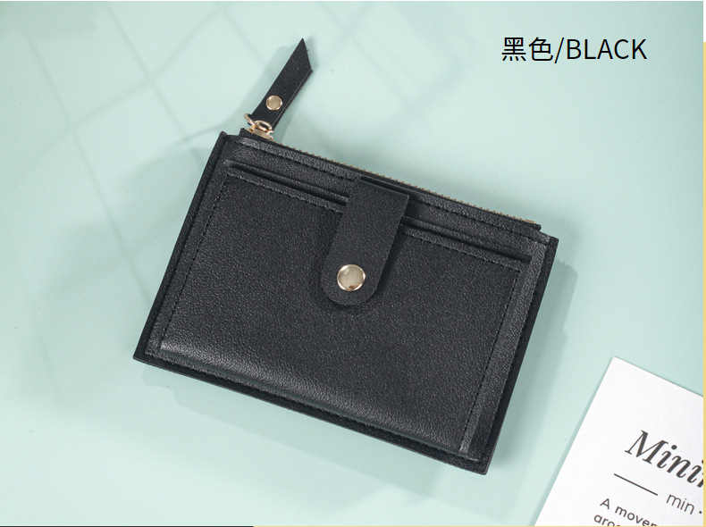 零钱包超女士薄卡包韩版拉链卡片包糖果色公交学生银行卡套美金包详情18