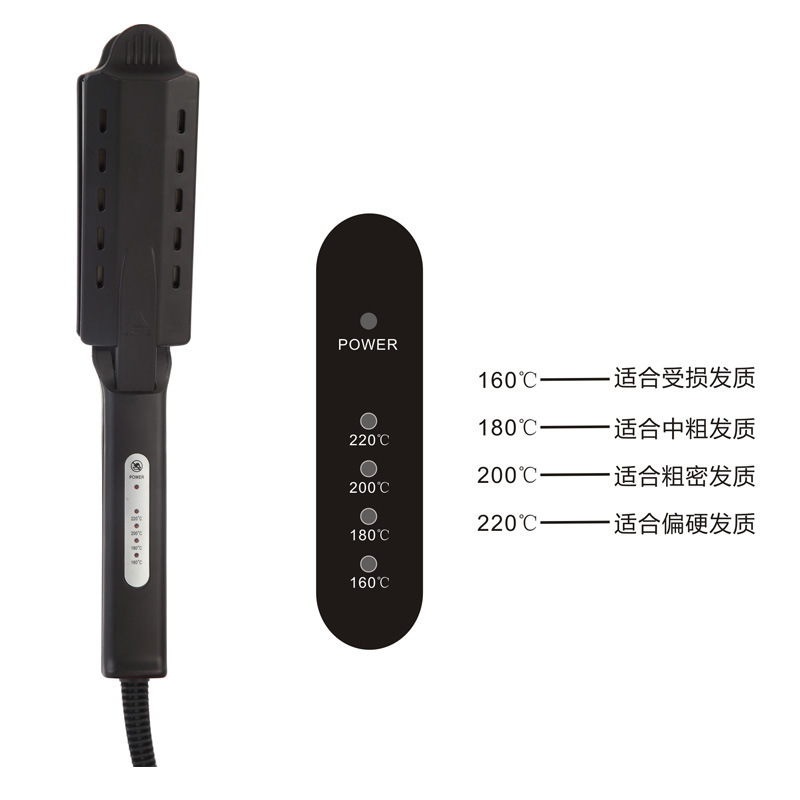 吹风机热风梳/卷发器/剪头发烫头发/美发器/铜梳子细节图