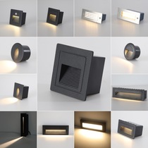 led outdoor step light Outdoor stair corridor decorative light corner light embedded step light buried corner light