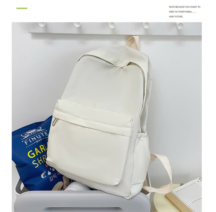 书包女日系初中生大容量学院风背包简约休闲户外双肩包高中书包女详情38