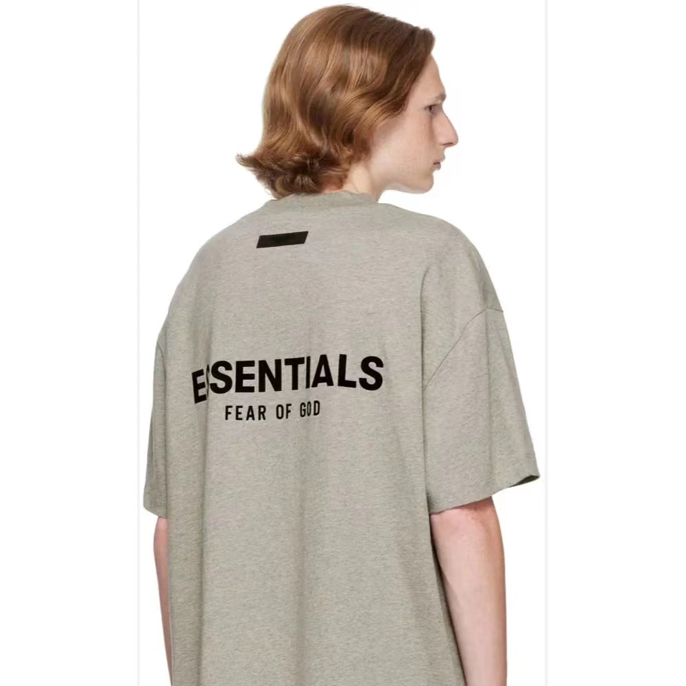 FOG复线ESSENTIALSZONE第八季植绒字宽松大码OS短袖T恤男高街潮牌详情28