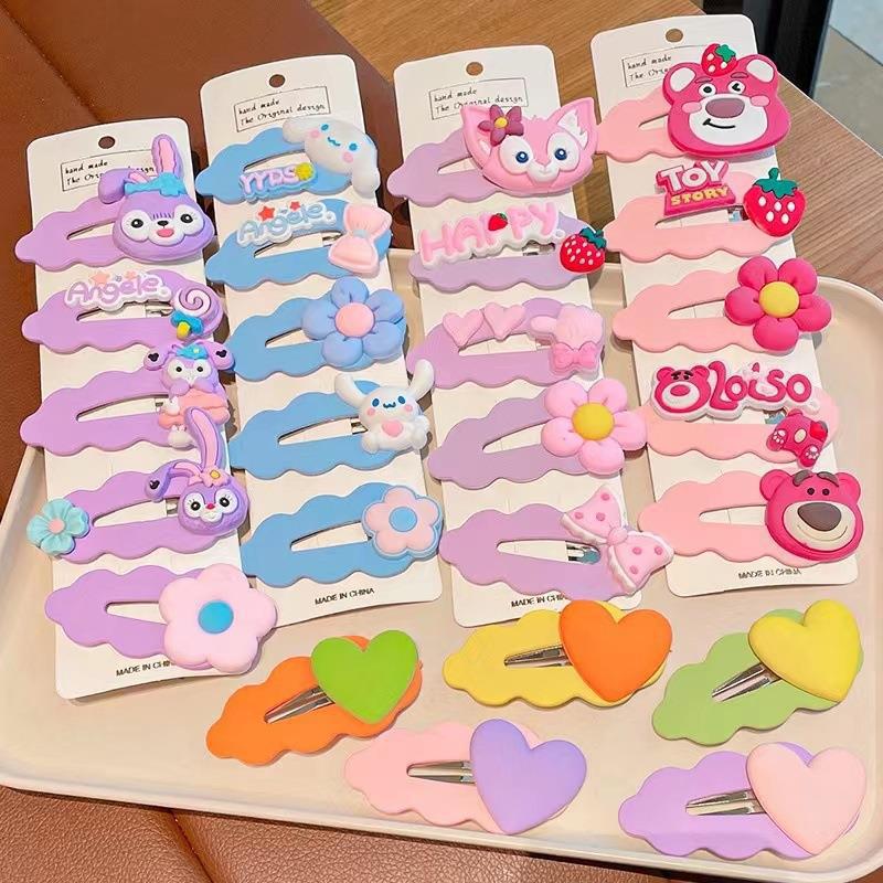Children's Hair Clip Bb Clip Broken Hair Girls Back Hair Clip Baby Clip 2023 New Girls Hair Clip Headwear Application Scenario