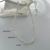 Shi Family Pearl Bow pearl necklace, light luxury, niche design sense, high-end collarbone chain pearl necklace bracelet Specification image