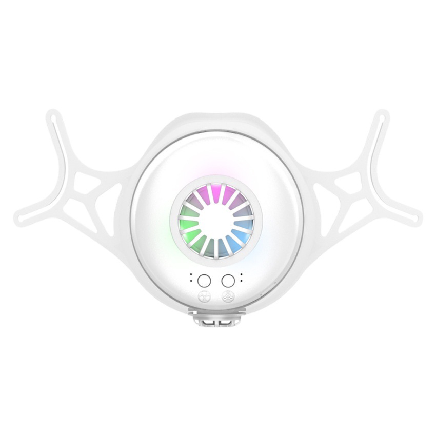 负离子口罩呼/防雾霾防烟尘/净化过滤口罩白底实物图