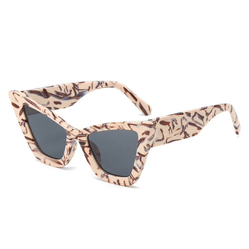 墨镜/太阳镜/太阳镜女2023时尚/偏光太阳眼镜/运动墨镜白底实物图