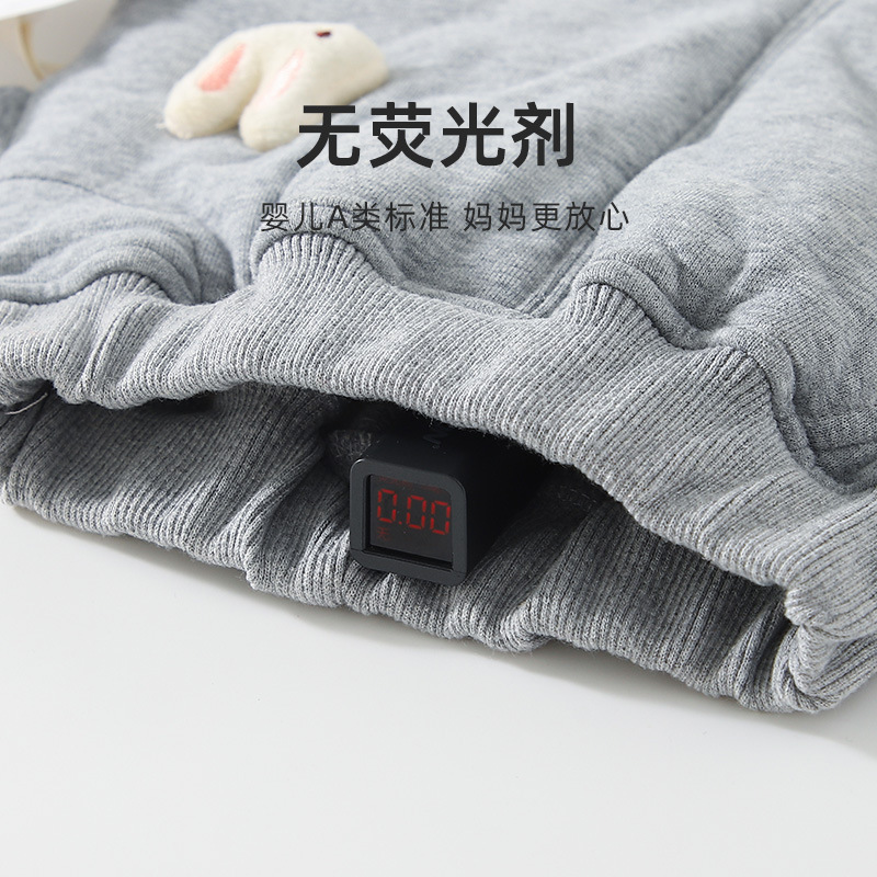 儿童加厚裤子男童女童秋冬一条过冬冬季新款宝宝棉裤中小童保暖裤细节图