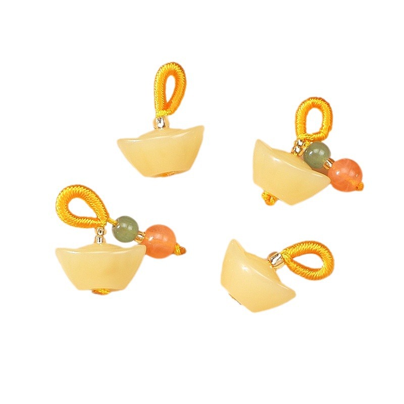 发饰服装饰品/树脂钻球/挂件/M字吊钟调节扣/925银钩白底实物图