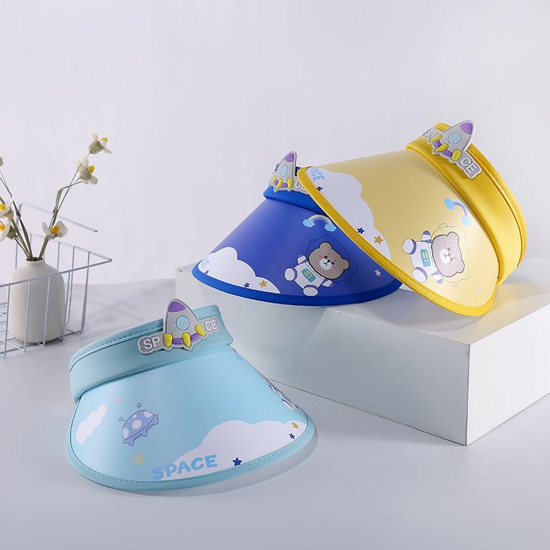 In the summer of 2024, cartoon open-top hats, children's wide-brimmed sun hats, outdoor casual sports sun hats are versatile and fashionable Application Scenario